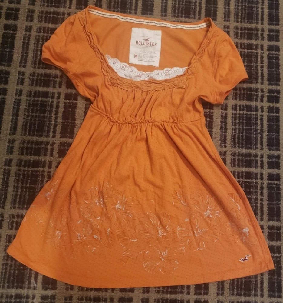 Y2k Hollister babydoll top